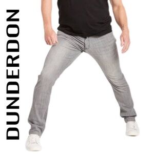Dunderdon Gray Wash Distressed Jeans Men’s Size 32/32